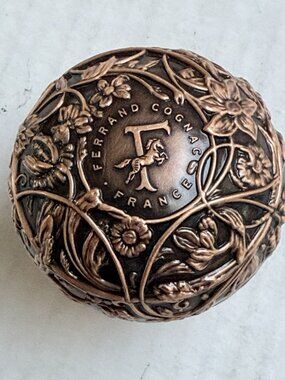 Ferand Cognac Bottle Stopper France Bronze